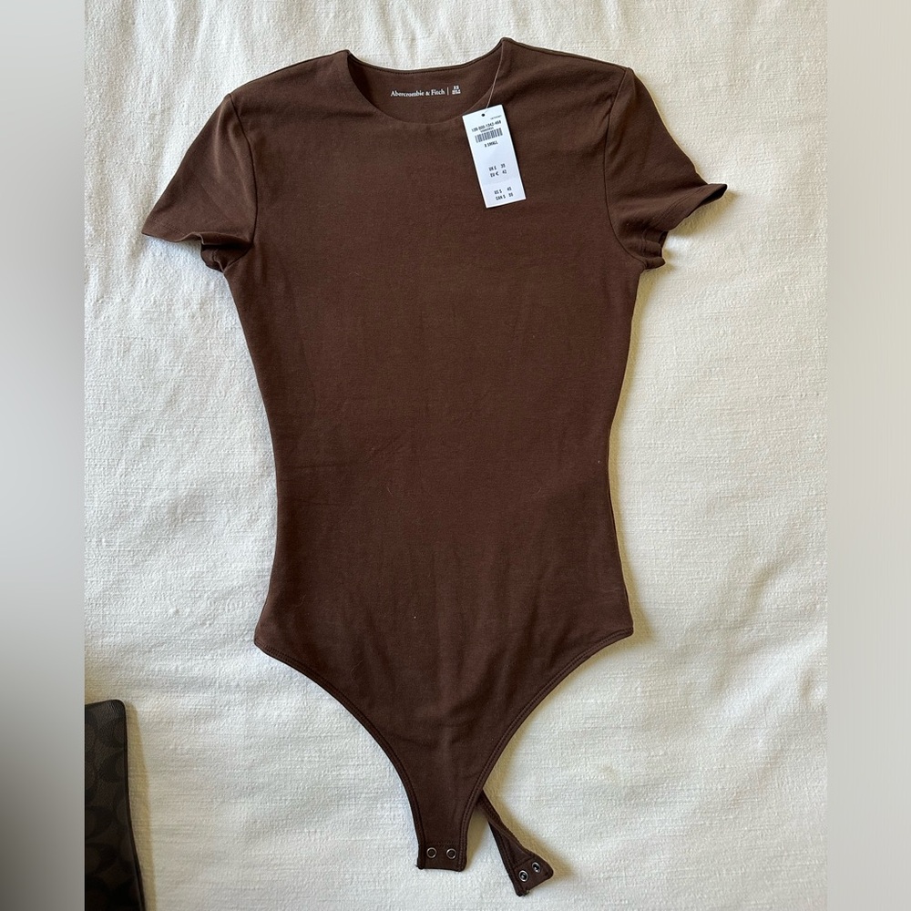 Abercrombie & Fitch Brown Bodysuit